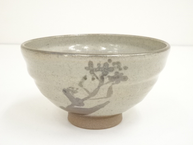 道具 ] - 道具 阿漕窯 福森十浦造 鉄絵菜の花茶碗（共箱） | ネット